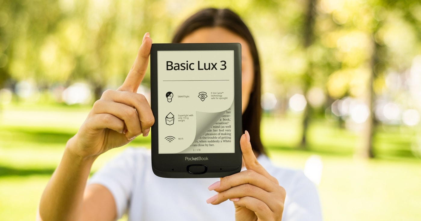 PocketBook Basic Lux 3: rohkem võimalusi, rohkem mugavust