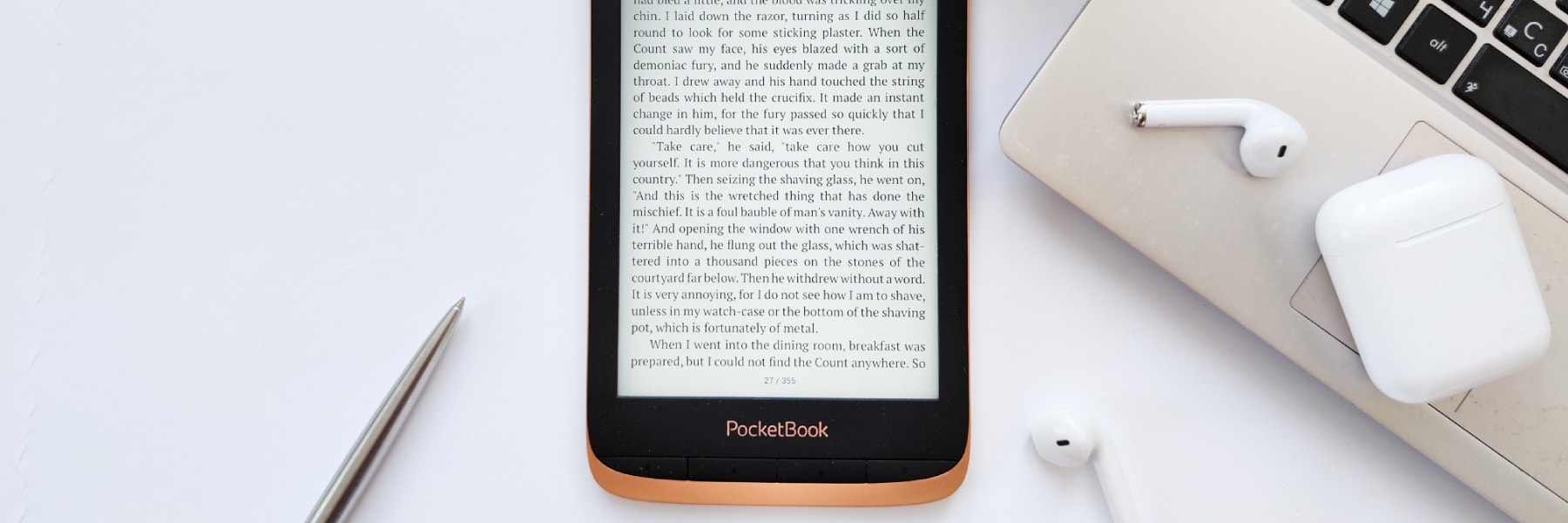 Audioraamatud sinu PocketBookis: parimad audiotoega e-lugerid