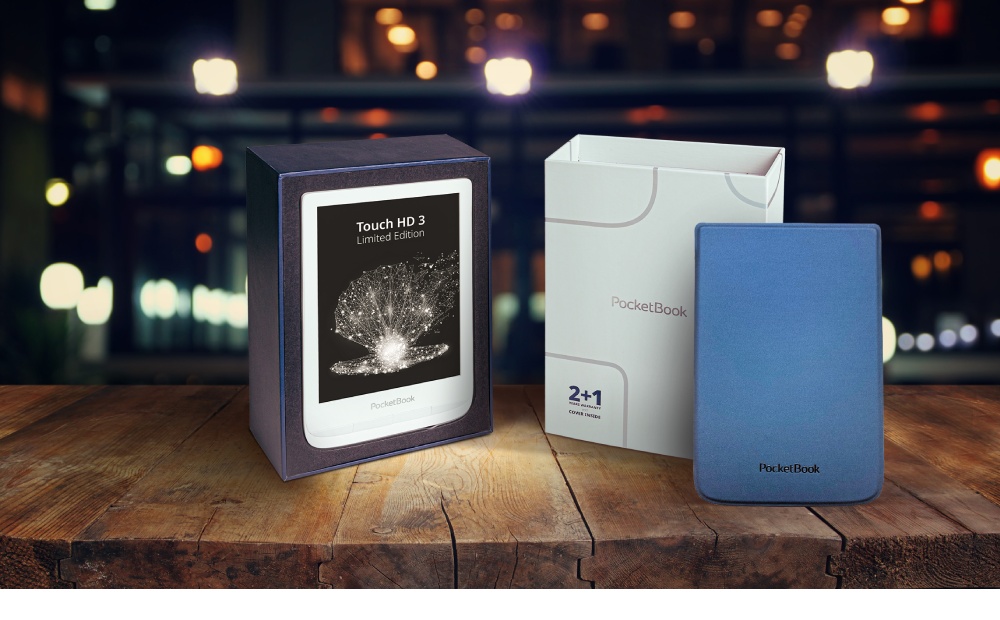 PocketBook Touch HD 3 Limited Edition: eksklusiivne värv ja uhke kate